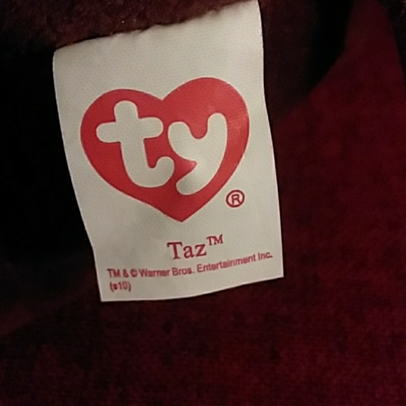 Tasmanian Devil Beanie Baby - Picture 3 of 4